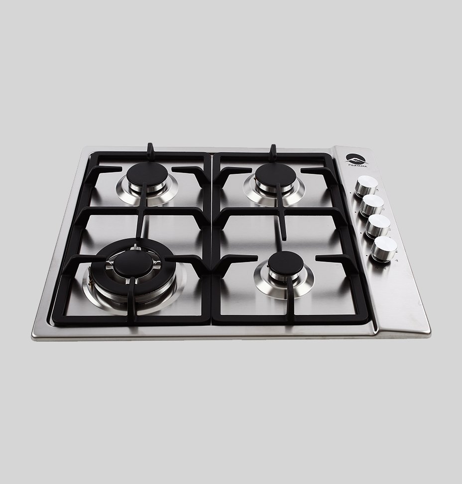 60cm Gas Cooktop Stainless Steel - Image 4