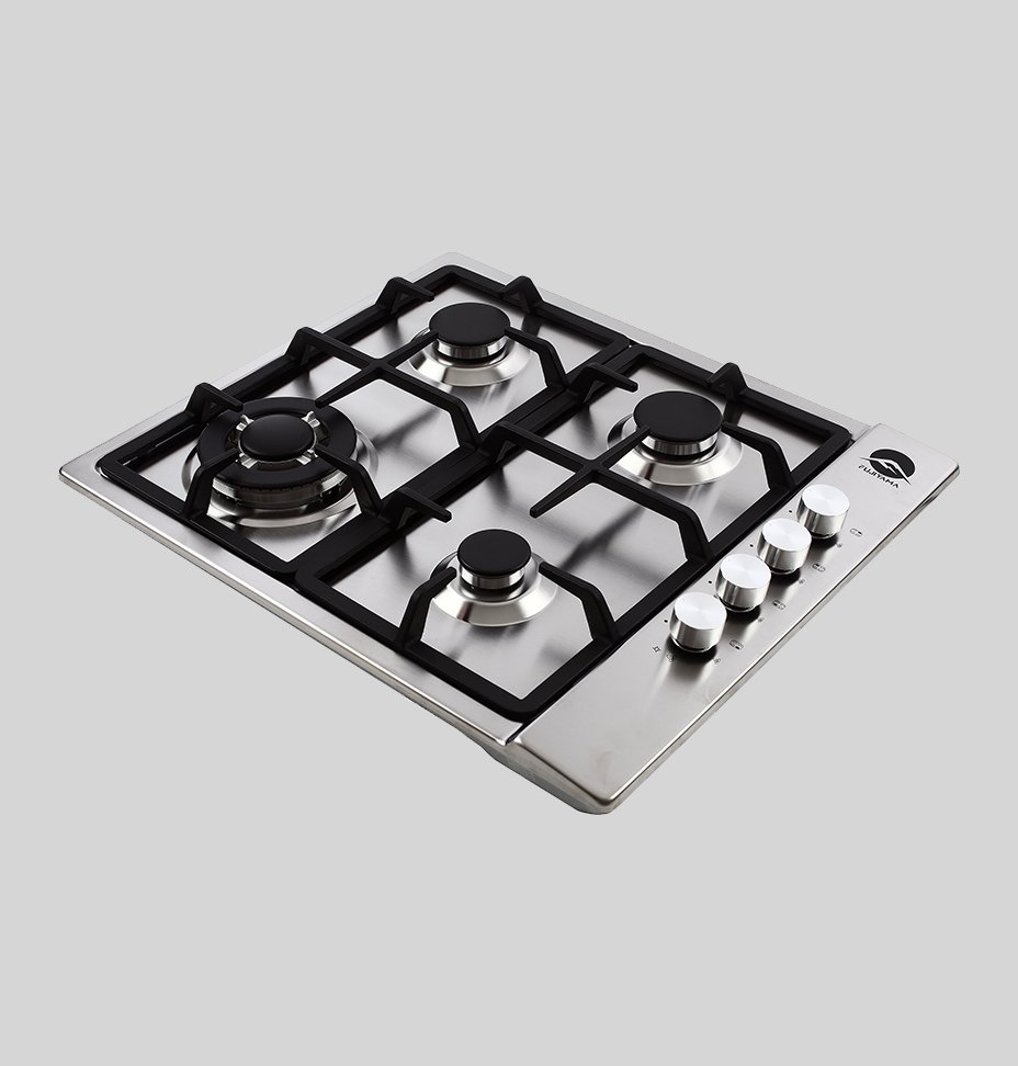 60cm Gas Cooktop Stainless Steel - Image 3